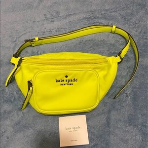 Kate spade neon belt bag